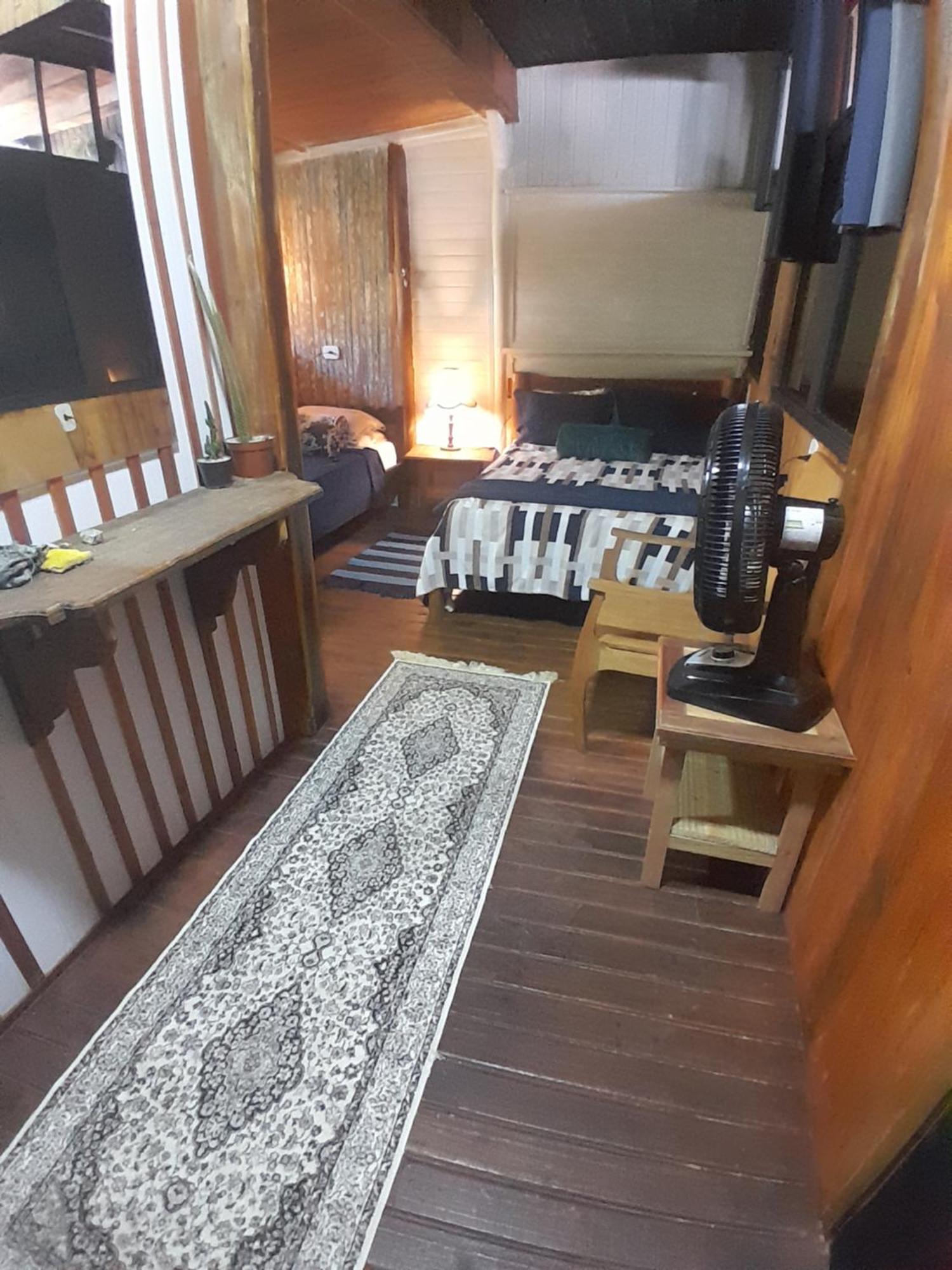 Appartamento Chale Bambu Cunha Esterno foto